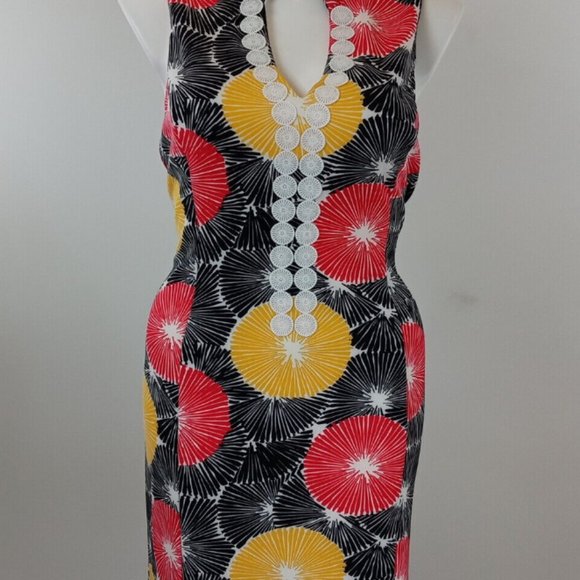 Pappagallo Dress Size 6 Womens Poppies Sleeveless Dress NWT - Picture 6 of 11